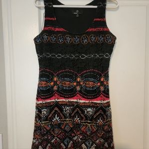 Mini Multicolor Dress
